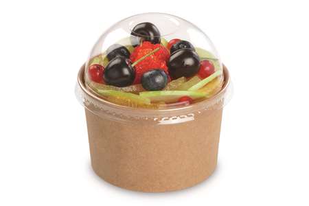 Image de Pot dessert glace carton kraft 180cc Pokepack/1000
