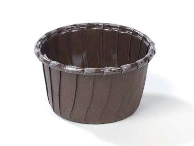 Image de Caissette de cuisine brun en papier ingraissable 10cl/250