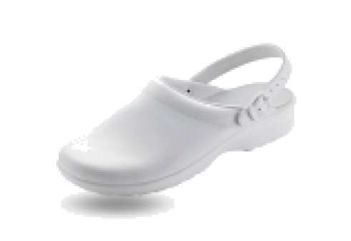 Image de Mule non-perforée + bride Mado blanc T.46 la paire/1