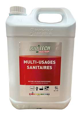 Image de Nettoyant sanitaires multi-usages 5L Bio'Tech Macteep/1