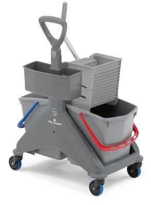 Image de Chariot de lavage Onefred presse à plat 2x15L/1