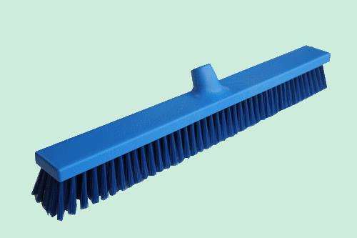 Image de Balai alimentaire douille inclinée 60cm souple bleu/1