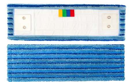 Image de Frange microfibre ultra grattante lang & poche bleu 40cm/1