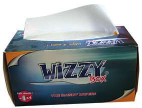 Image de E.M. boîte distributrice blanc 21x21cm 180Fts/15