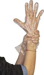 Image de Gant PE martelé 23cm boîte distributrice/10000