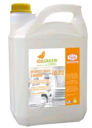 Image de Lavage vaisselle machine eau douce Idegreen Ecocert 5L/1