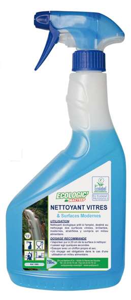 Image de ZNettoyant vitres et surfaces 750ml Ecologic de Macteep/12
