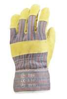 Image de Gant docker cuir renfort paumé D605 T.10 la paire/1