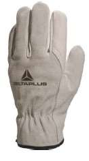 Image de Gant paume fleur de bovin dos croute grise T.11 la paire/1