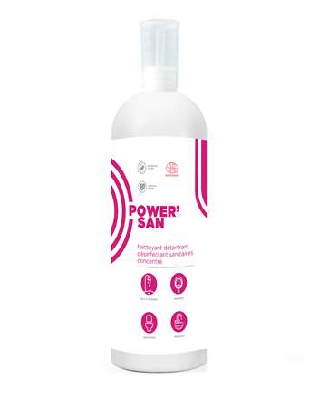 Image de Nettoyant sanitaire détartrant désinf PowerSan 1L Ecocert/1