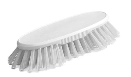 Image de Brosse à main alimentaire blanche 21cm/1