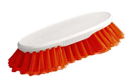Image de Brosse à main alimentaire rouge 21cm/1