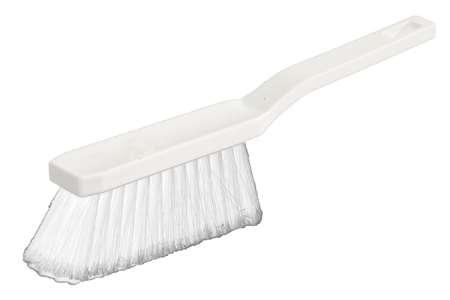 Image de Brosse alimentaire balayette blanc doux fleuré/1