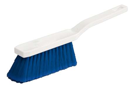 Image de Brosse alimentaire balayette bleu doux fleuré/1