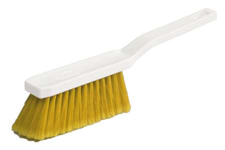Image de Brosse alimentaire balayette jaune doux fleuré/1