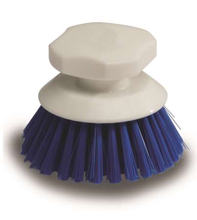 Image de Brosse alimentaire soleil ronde bleu/1