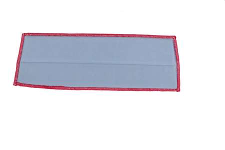 Image de Frange microfibre bleu velcro 33cm/1
