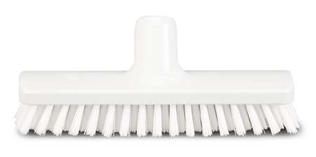 Image de Frottoir alimentaire polyester fibre dure à vis 23cm blanc/1