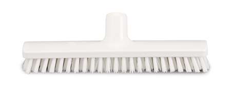 Image de Frottoir alimentaire polyester fibre dure à vis 40cm blanc/1