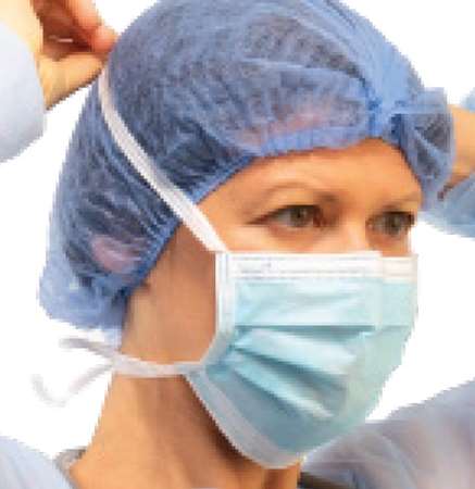 Image de Masque type IIR bleu à liens made in France /2000