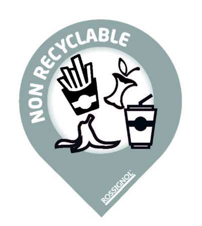 Image de Sticker tri 'autres déchets' gris/10