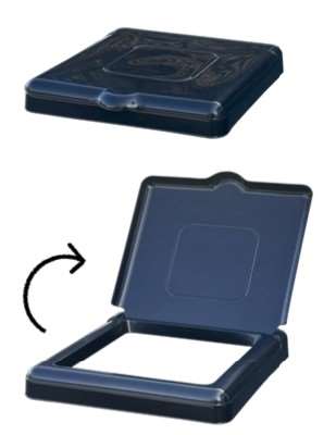 Image de Couvercle fermé noir pour Fit 50L/1