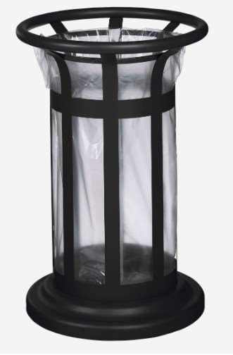 Image de Corbeille vigipirate Tulipe 60L gris/1