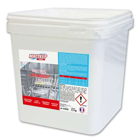 Image de Tablette lavage vaisselle 7 en 1 150x18g Macteep/1