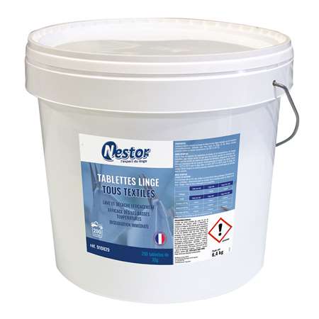 Image de Tablette linge tous textiles 200x32g Nestor/1