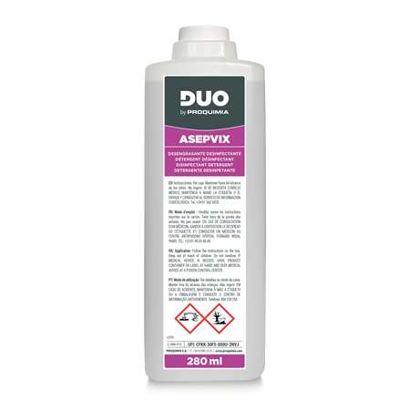 Image de Dégraissant désinfectant alimentaire DUO ASEPVIX 2x0,280L/1