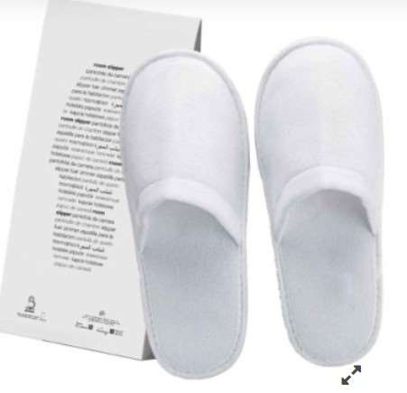 Image de Chausson fermé éponge semelle antidérapante la paire T.U/100