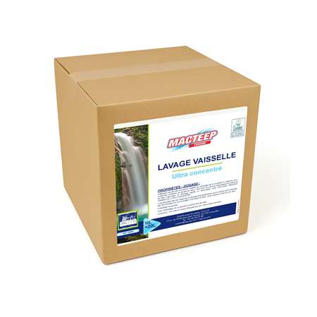 Image de Lavage vaisselle ultra concentré BIB 10L Ecolabel Macteep/1