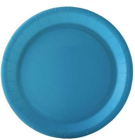 Image de Assiette carton Fiesta 18cm turquoise/380