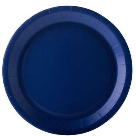 Image de Assiette carton Fiesta 18cm bleu marine/380