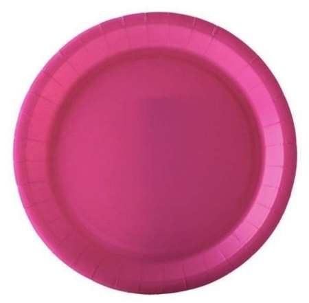 Image de Assiette carton Fiesta 18cm fuschia/380