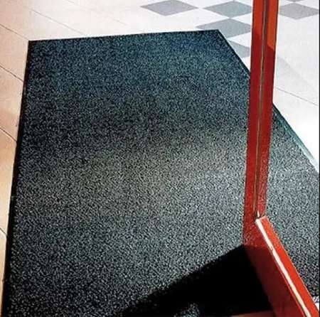 Image de Tapis Cleanfor anthracite 115x200 avec bords lisses/1