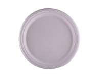 Image de Assiette ronde bagasse blanche home compost D.23cm/500