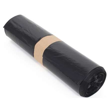 Image de Sac poubelle 110L noir extra fort à lien/200