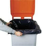 Image de Housse conteneur 240L 30µ noir/100