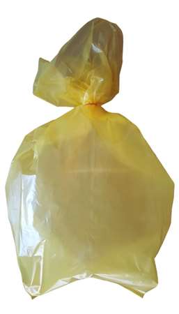 Image de Sac poubelle 30L jaune 11µ/1000