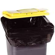 Image de Housse conteneur 330L noir/100