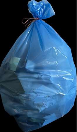 Image de Sac poubelle bleu 50L 14µ/500