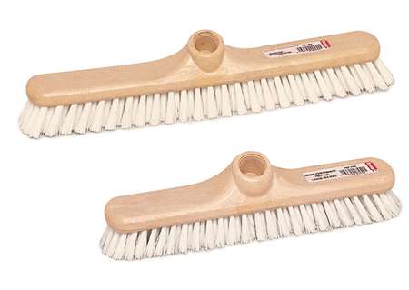 Image de Frottoir nylon plastique douille vis 38cm/1